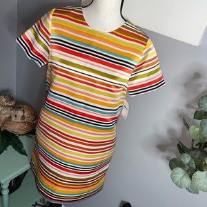 Nordstrom CeCe by Cynthia Steffe size 4 Lily White NWT multicolored dress